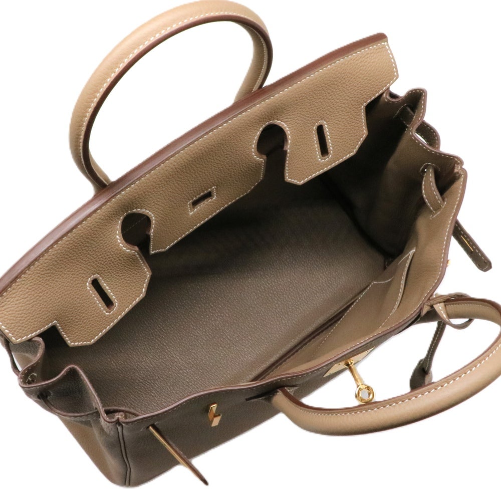 【リユース品】 エルメス HERMES バッグ ハンドバッグ バーキン30 エトゥープ/ゴールド金具 【お取り寄せ】