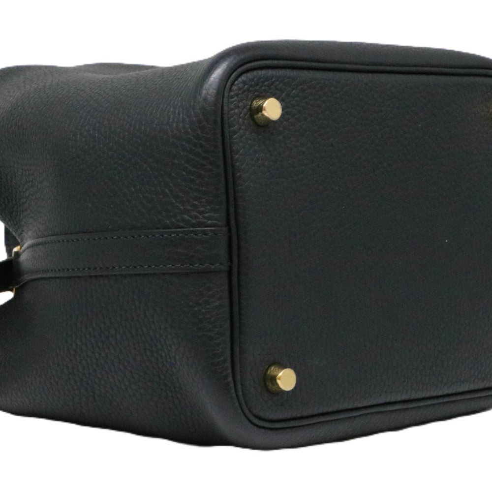 【リユース品】 エルメス HERMES バッグ ハンドバッグ ピコタンロックPM ブラック/ゴールド金具 【お取り寄せ】