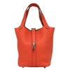 【リユース品】 エルメス HERMES バッグ ハンドバッグ ピコタンロックPM オレンジポピー/シルバー金具 【お取り寄せ】