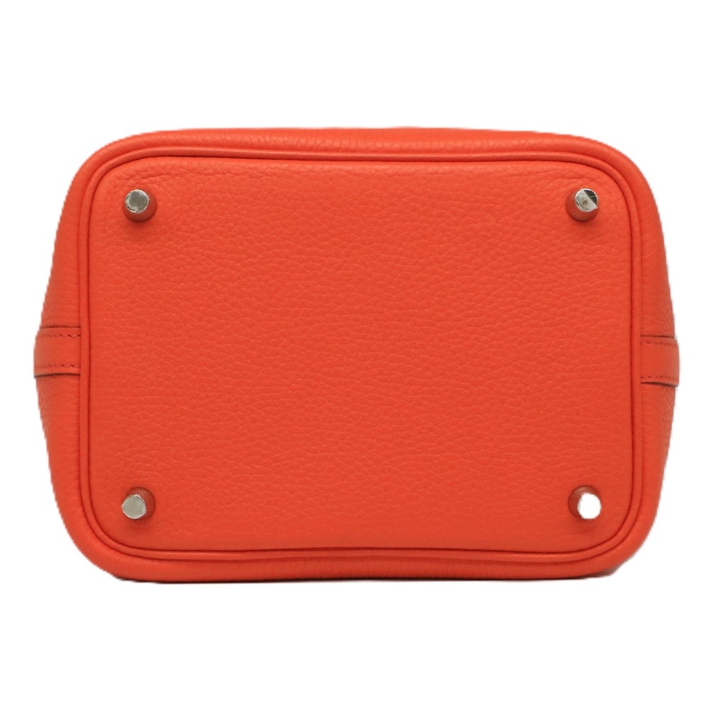【リユース品】 エルメス HERMES バッグ ハンドバッグ ピコタンロックPM オレンジポピー/シルバー金具 【お取り寄せ】