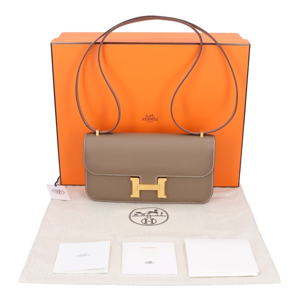 【リユース品】 エルメス HERMES バッグ ショルダーバッグ コンスタンスエラン エトゥープ/ゴールド金具 【お取り寄せ】