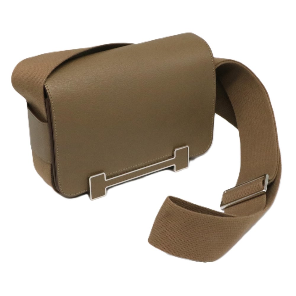 【リユース品】 エルメス HERMES バッグ ショルダーバッグ ゲタ エトゥープ/シルバー金具 【お取り寄せ】