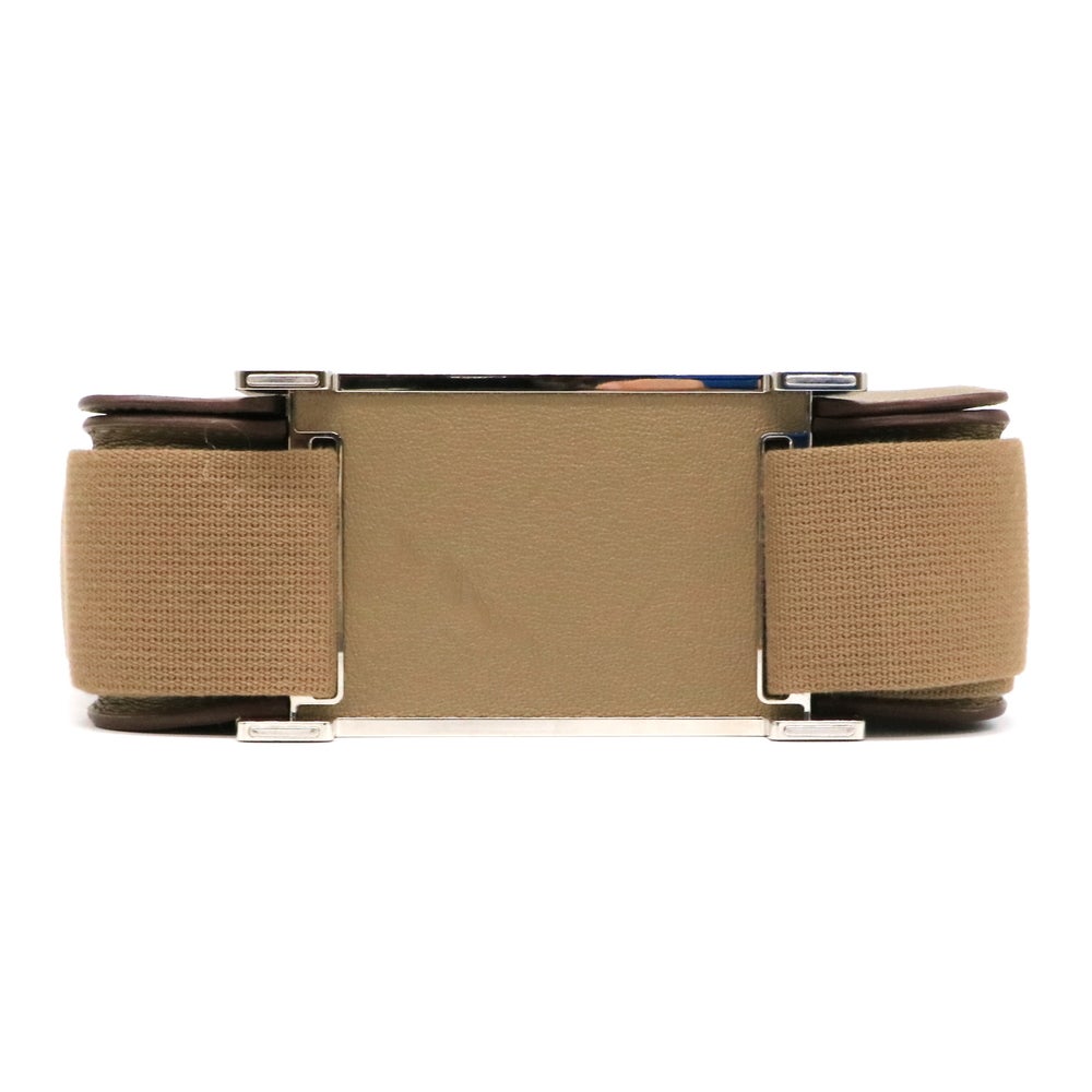 【リユース品】 エルメス HERMES バッグ ショルダーバッグ ゲタ エトゥープ/シルバー金具 【お取り寄せ】