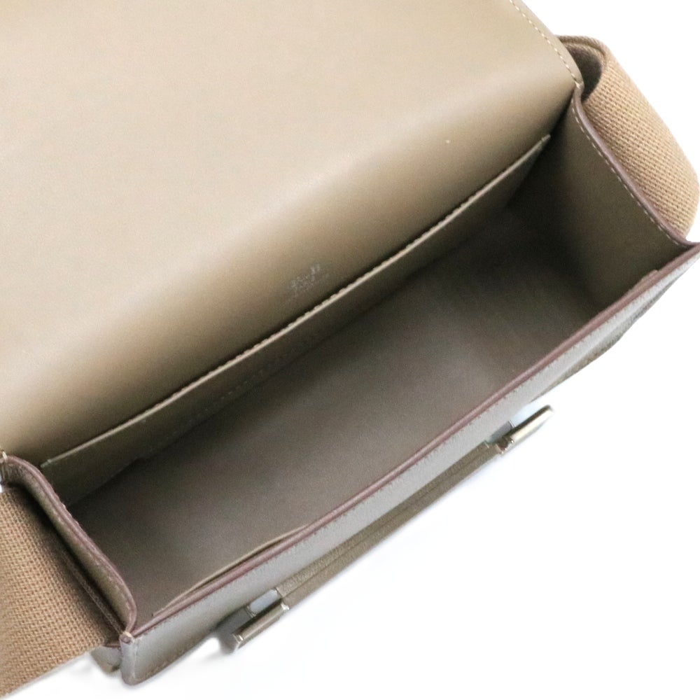 【リユース品】 エルメス HERMES バッグ ショルダーバッグ ゲタ エトゥープ/シルバー金具 【お取り寄せ】