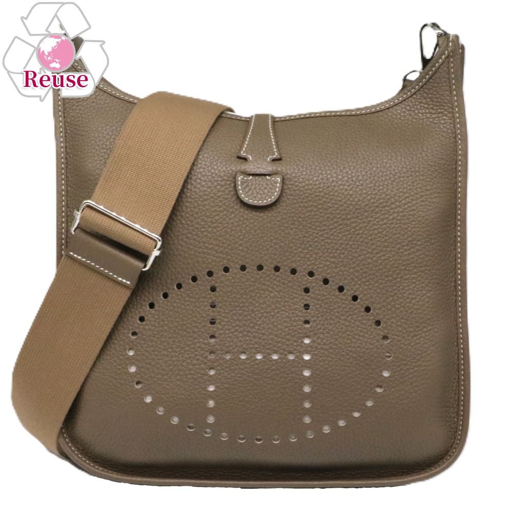 【リユース品】 エルメス HERMES バッグ ショルダーバッグ エヴリン3PM エトゥープ/シルバー金具 【お取り寄せ】