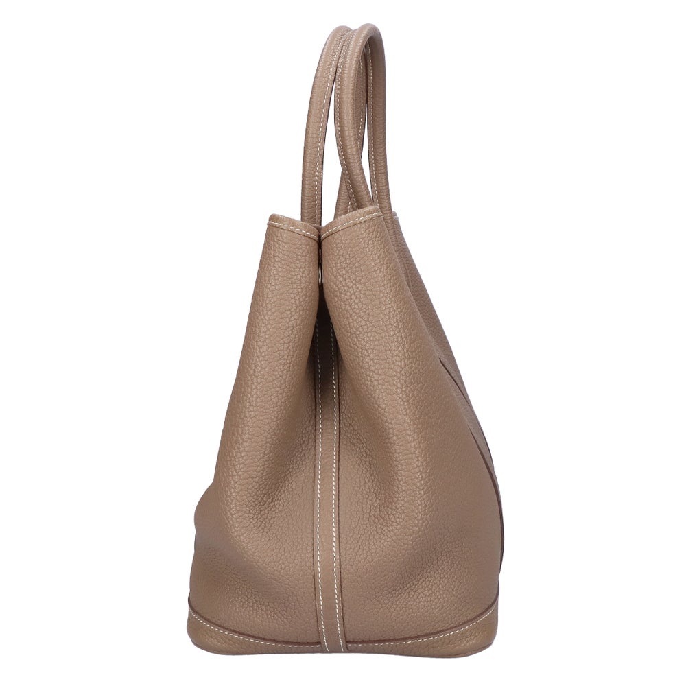 【リユース品】 エルメス HERMES バッグ ハンドバッグ ガーデンパーティ PM エトゥープ 【お取り寄せ】