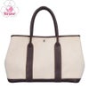 【リユース品】 エルメス HERMES バッグ ハンドバッグ ガーデンパーティ PM ベージュ系 【お取り寄せ】