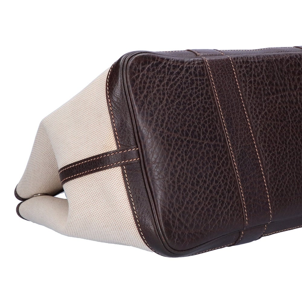 【リユース品】 エルメス HERMES バッグ ハンドバッグ ガーデンパーティ PM ベージュ系 【お取り寄せ】