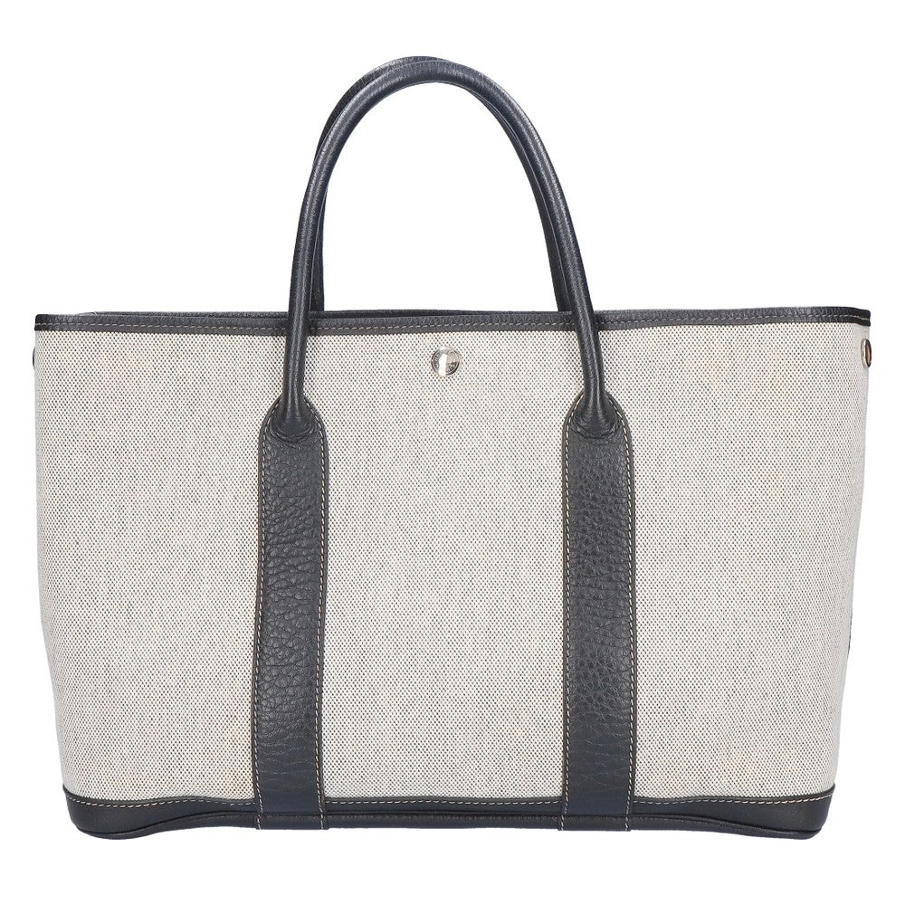 【リユース品】 エルメス HERMES バッグ ハンドバッグ ガーデンパーティ PM グレー系 【お取り寄せ】
