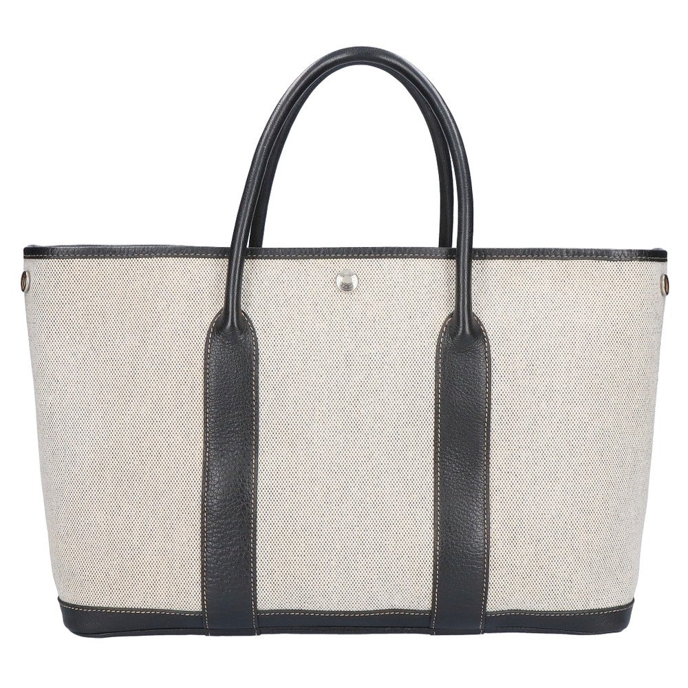 【リユース品】 エルメス HERMES バッグ ハンドバッグ ガーデンパーティ PM グレー系 【お取り寄せ】