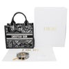 【リユース品】 ディオール DIOR バッグ トートバッグ ブックトートスモール ブラック/ホワイト 【お取り寄せ】