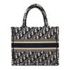 【リユース品】 ディオール DIOR バッグ トートバッグ ブックトートスモール ネイビー/ベージュ 【お取り寄せ】