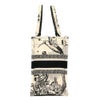 【リユース品】 ディオール DIOR バッグ トートバッグ ブックトートスモール ホワイト/ブラック 【お取り寄せ】