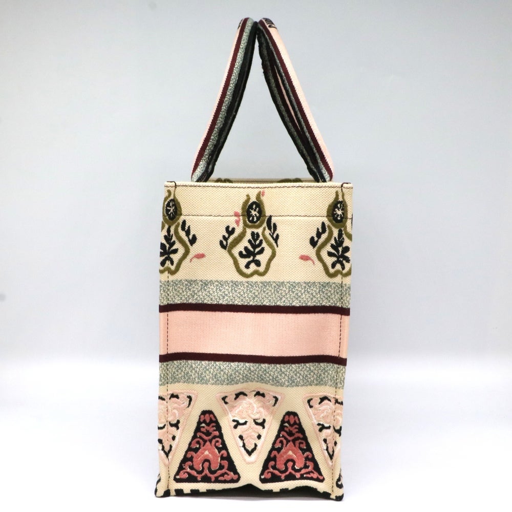 【リユース品】 ディオール DIOR バッグ トートバッグ ブックトート　ミディアム ベージュ系 【お取り寄せ】