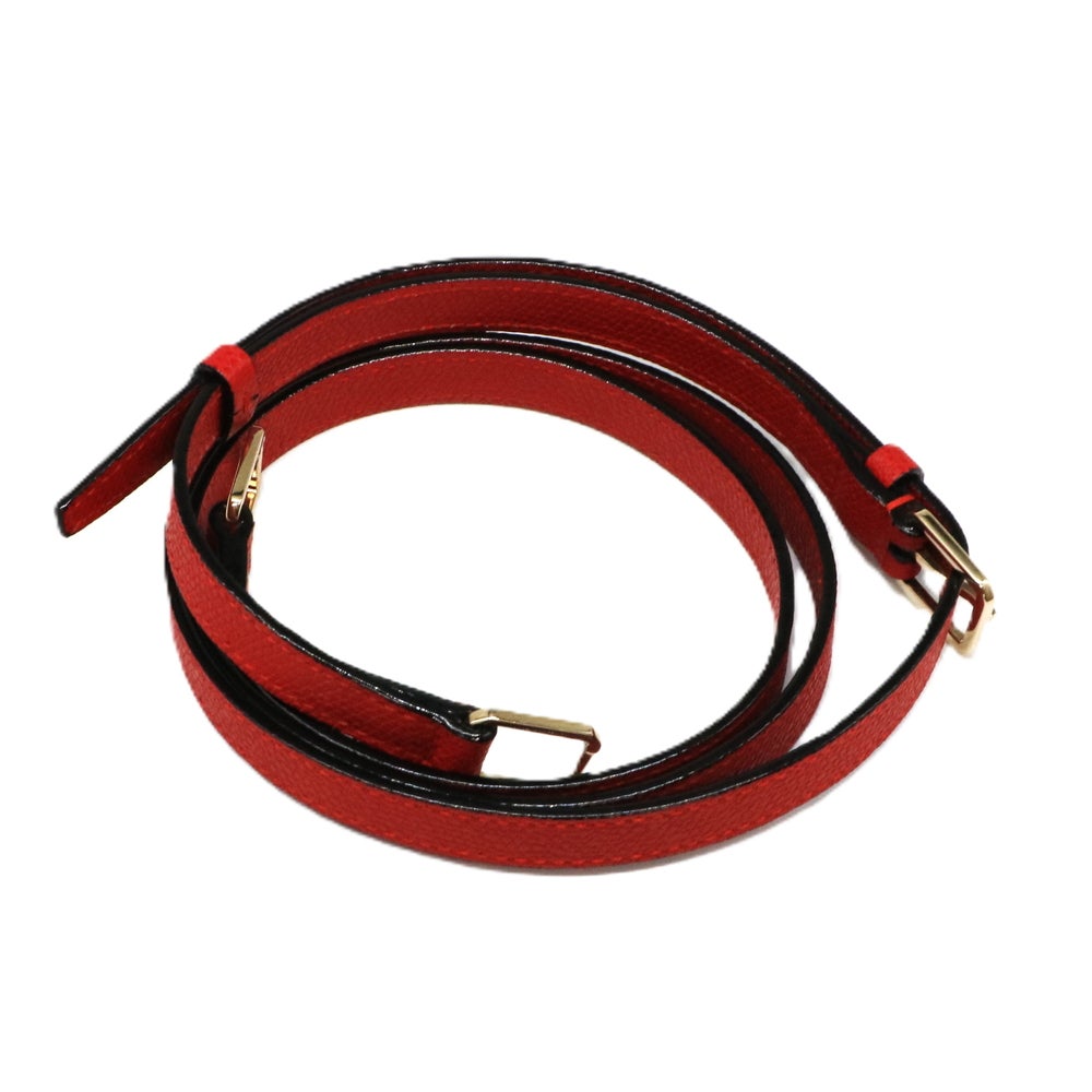 【リユース品】 ヴァレクストラ Valextra バッグ 2WAYバッグ ミディアム イジイデ レッド 【お取り寄せ】