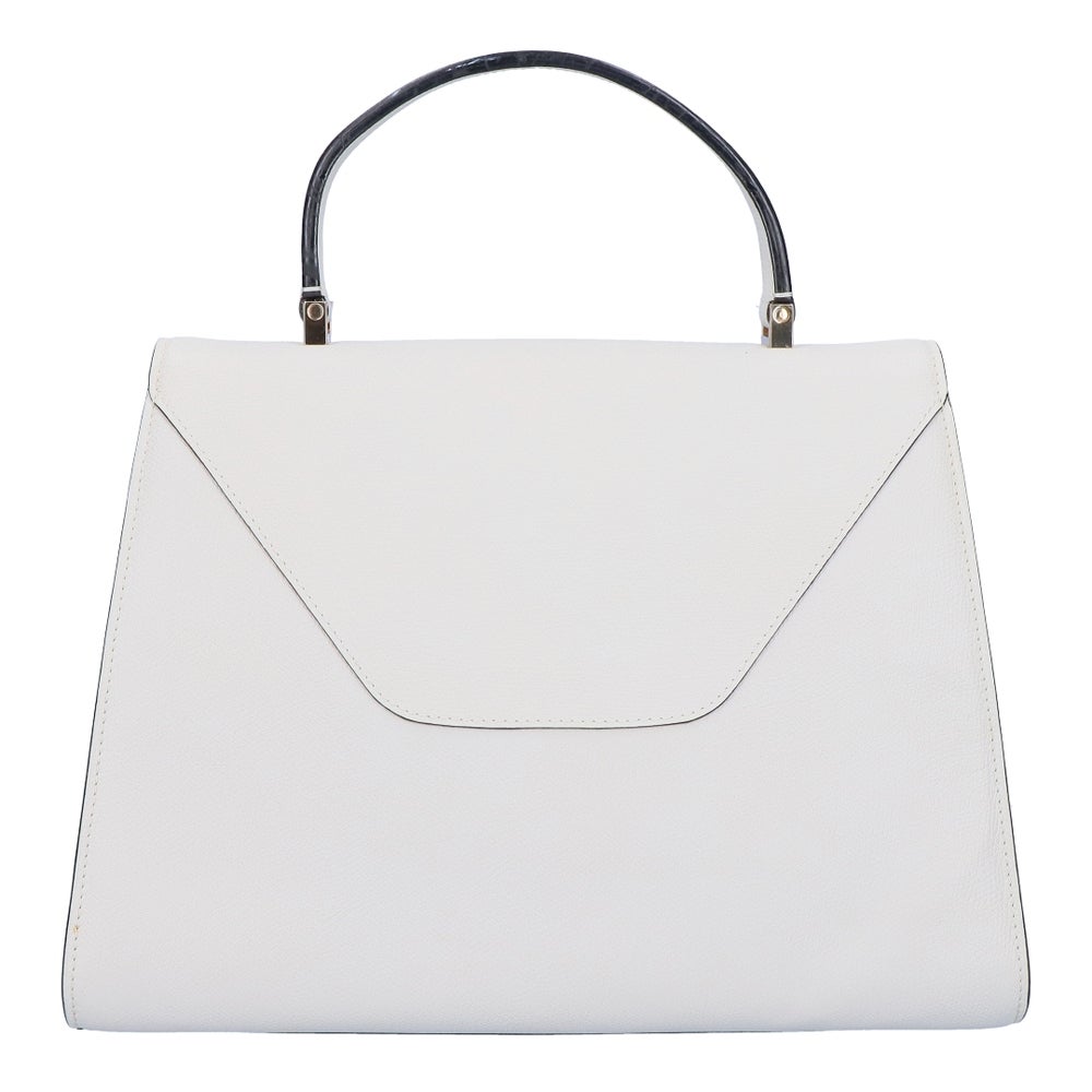 【リユース品】 ヴァレクストラ Valextra バッグ 2WAYバッグ ラージ イジイデ ライトグレー 【お取り寄せ】