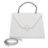【リユース品】 ヴァレクストラ Valextra バッグ 2WAYバッグ ラージ イジイデ ライトグレー 【お取り寄せ】