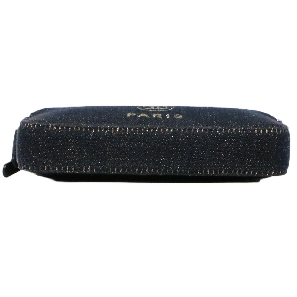 【リユース品】 シャネル CHANEL バッグ ショルダーバッグ ドーヴィル チェーンウォレット A81978 ネイビー/ゴールド金具 【お取り寄せ】