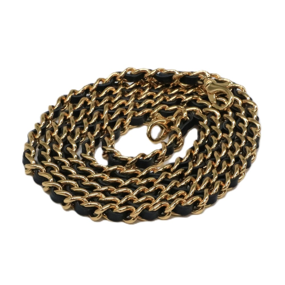 【リユース品】 シャネル CHANEL バッグ ショルダーバッグ ドーヴィル チェーンウォレット A81978 ネイビー/ゴールド金具 【お取り寄せ】
