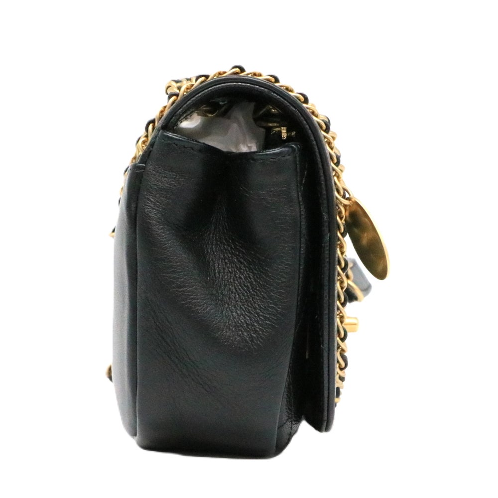 【リユース品】 シャネル CHANEL バッグ ショルダーバッグ チェーンアラウンド フラップバッグ AS0371 ブラック/ゴールド金具 【お取り寄せ】