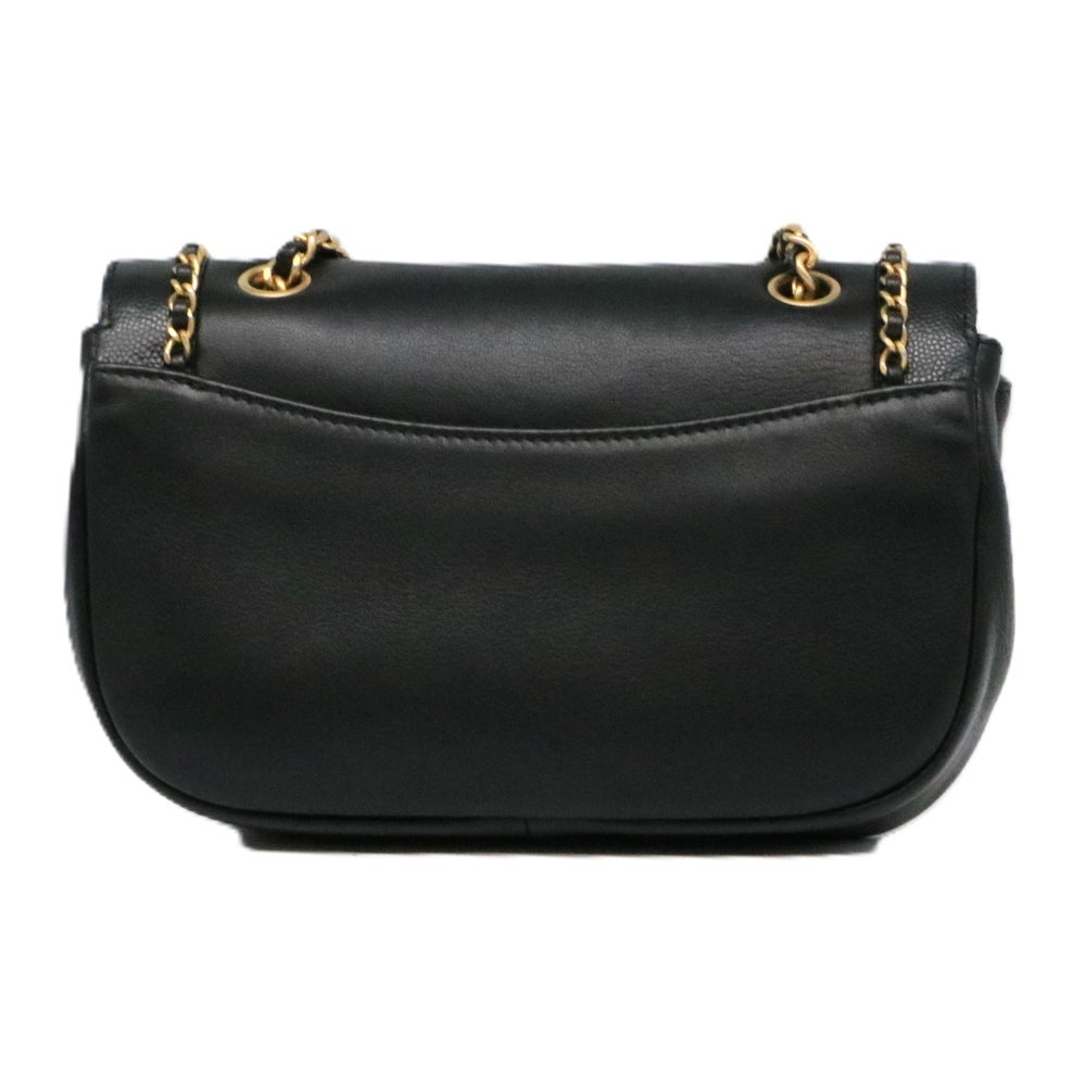 【リユース品】 シャネル CHANEL バッグ ショルダーバッグ チェーンアラウンド フラップバッグ AS0371 ブラック/ゴールド金具 【お取り寄せ】