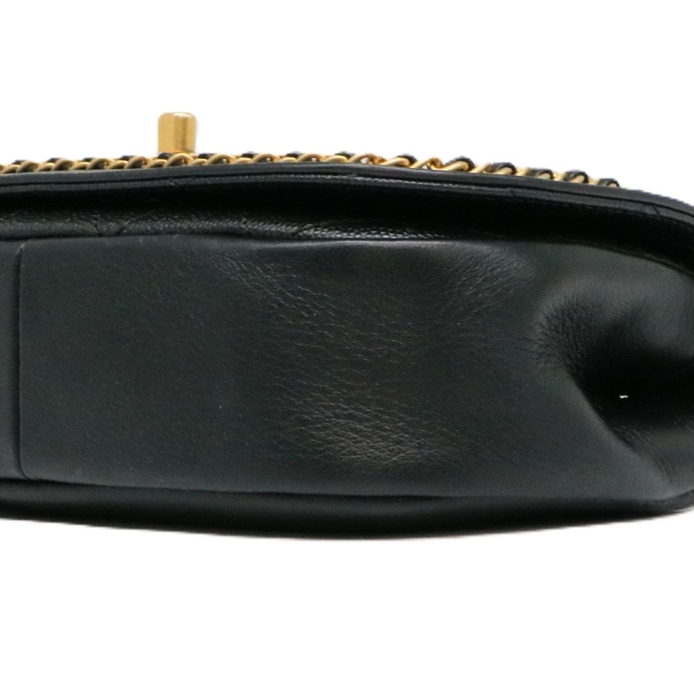 【リユース品】 シャネル CHANEL バッグ ショルダーバッグ チェーンアラウンド フラップバッグ AS0371 ブラック/ゴールド金具 【お取り寄せ】