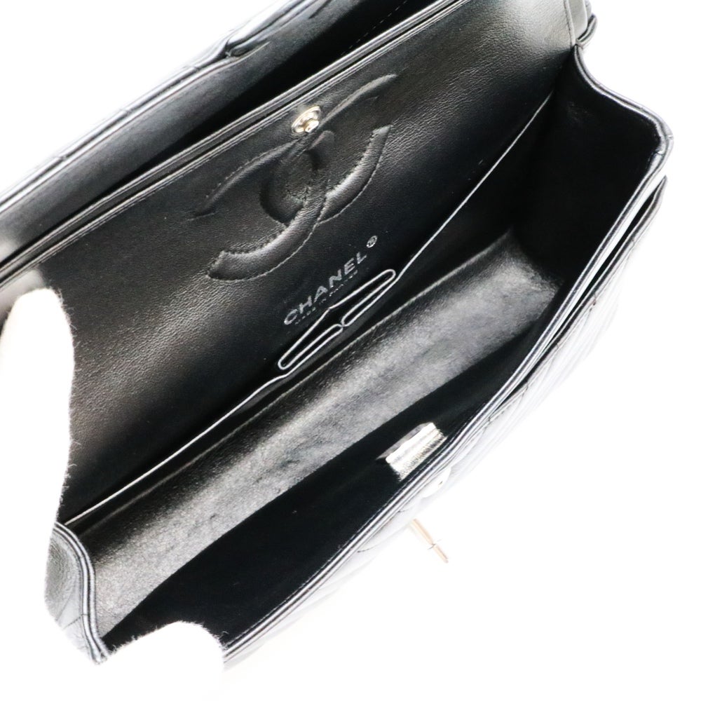 【リユース品】 シャネル CHANEL バッグ ショルダーバッグ チェーンショルダー A01112 ブラック/シルバー金具 【お取り寄せ】