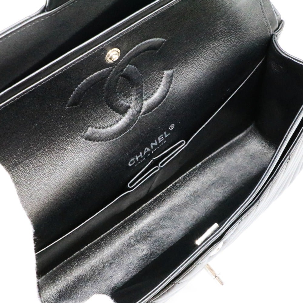 【リユース品】 シャネル CHANEL バッグ ショルダーバッグ チェーンショルダー A01112 ブラック/シルバー金具 【お取り寄せ】