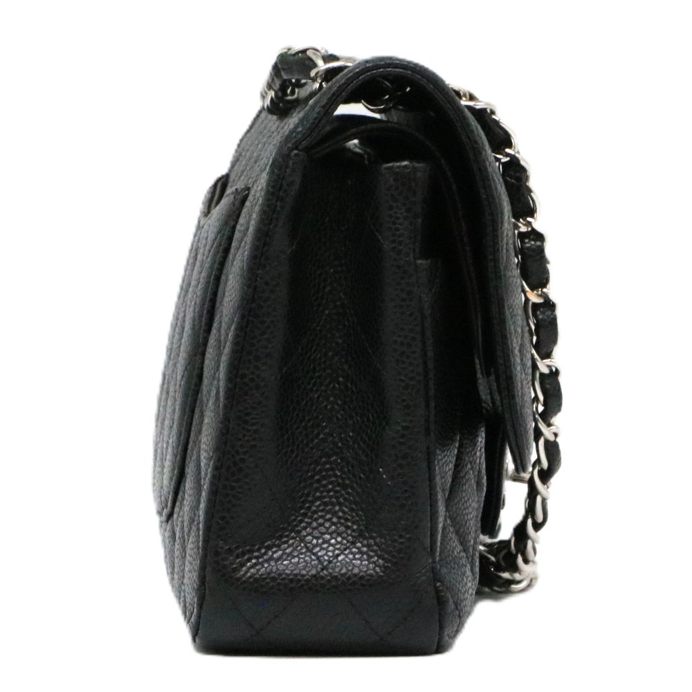 【リユース品】 シャネル CHANEL バッグ ショルダーバッグ チェーンショルダー A01112 ブラック/シルバー金具 【お取り寄せ】