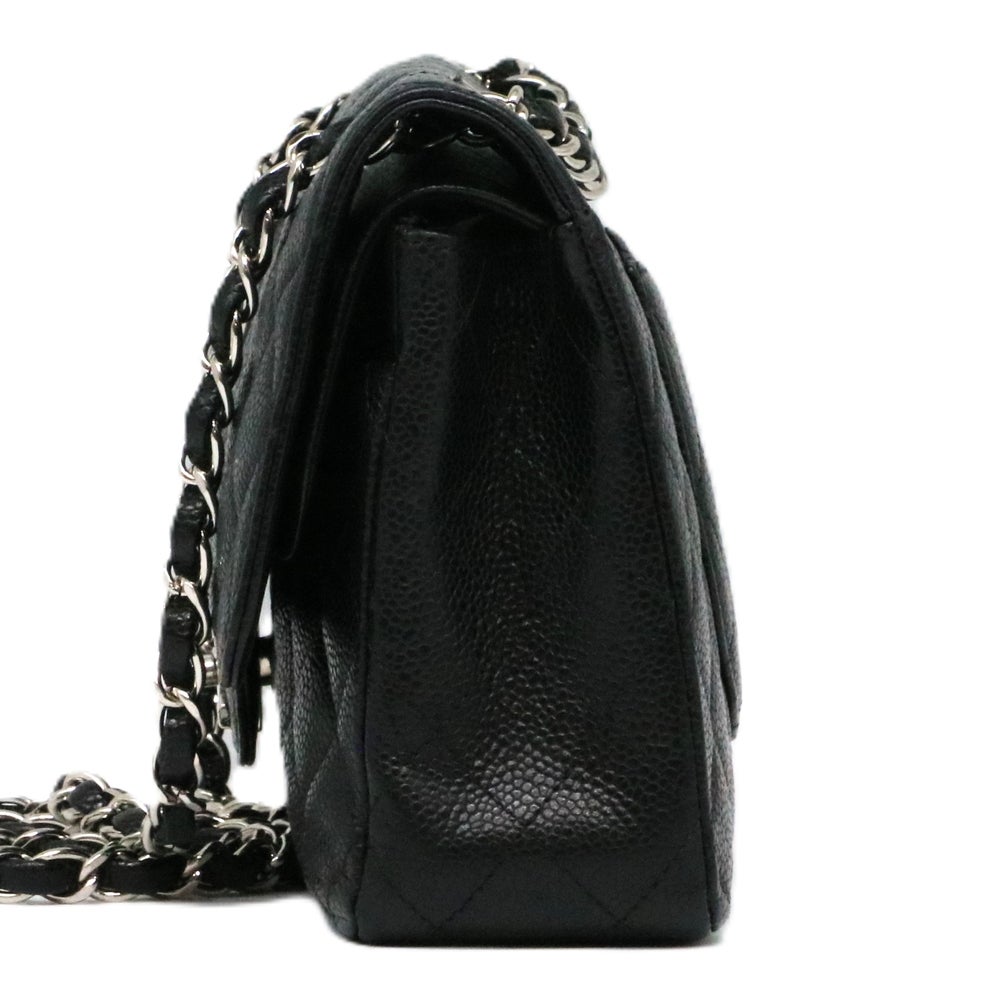 【リユース品】 シャネル CHANEL バッグ ショルダーバッグ チェーンショルダー A01112 ブラック/シルバー金具 【お取り寄せ】