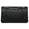 【リユース品】 シャネル CHANEL バッグ ショルダーバッグ チェーンショルダー A01112 ブラック/シルバー金具 【お取り寄せ】