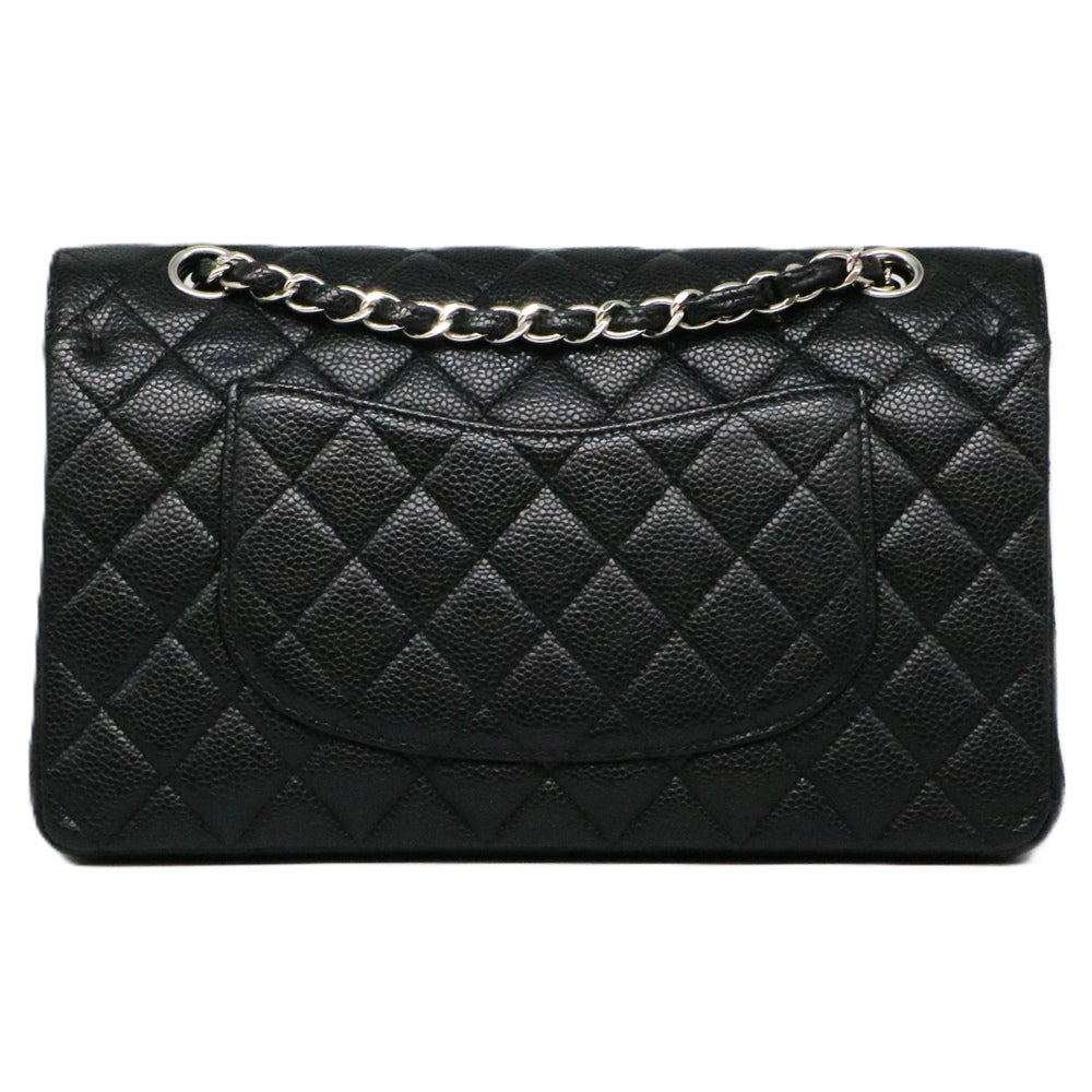 【リユース品】 シャネル CHANEL バッグ ショルダーバッグ チェーンショルダー A01112 ブラック/シルバー金具 【お取り寄せ】