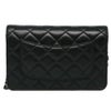 【リユース品】 シャネル CHANEL バッグ ショルダーウォレット チェーンウォレット A33814 ブラック/シルバー金具 【お取り寄せ】