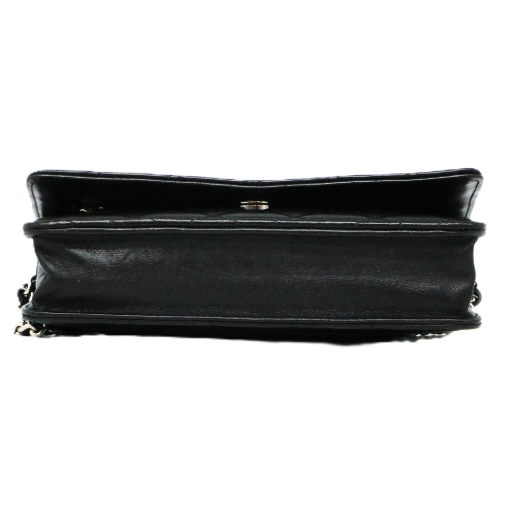 【リユース品】 シャネル CHANEL バッグ ショルダーウォレット チェーンウォレット A33814 ブラック/シルバー金具 【お取り寄せ】