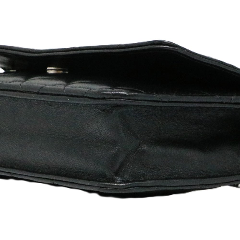 【リユース品】 シャネル CHANEL バッグ ショルダーウォレット チェーンウォレット A33814 ブラック/シルバー金具 【お取り寄せ】