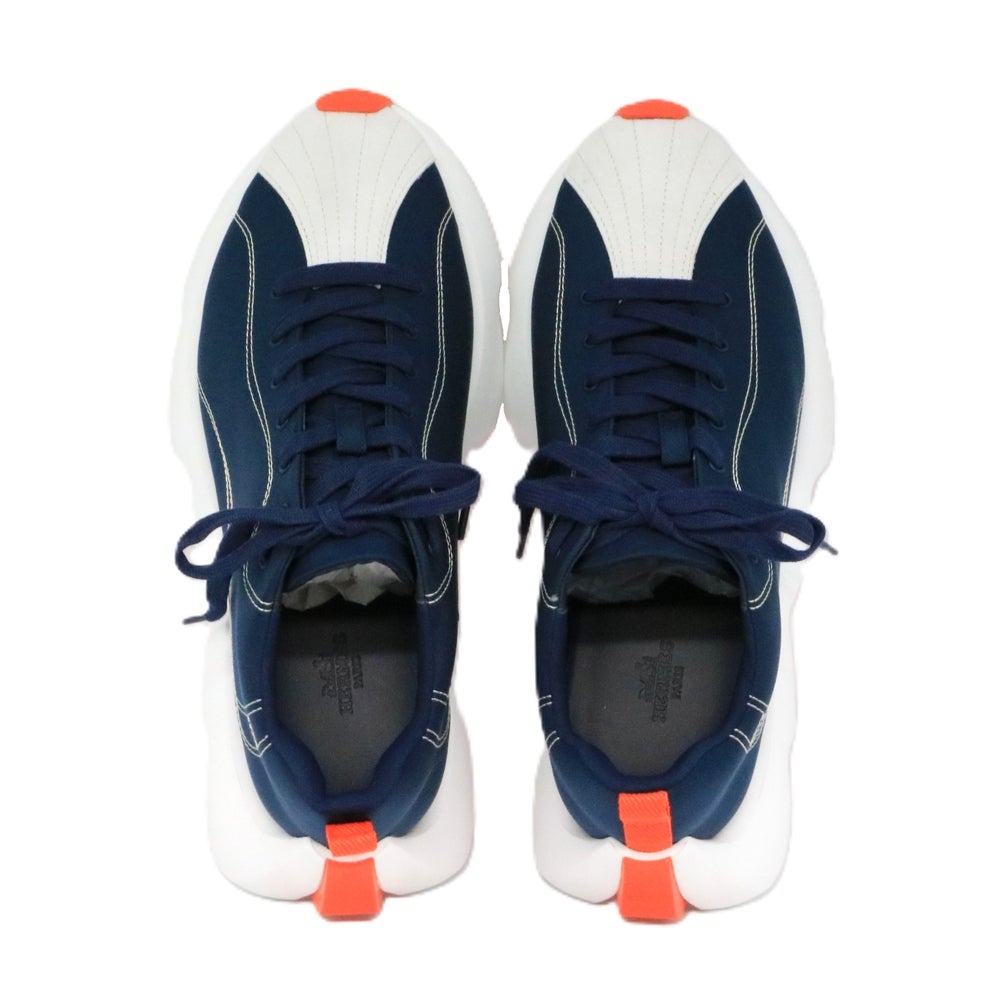 【リユース品】 エルメス HERMES 靴 メンズシューズ スニーカー アンヴォルスニーカー ネイビー 40 【お取り寄せ】