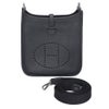 【リユース品】 エルメス HERMES バッグ ショルダーバッグ エヴリンTPM ブラック/シルバー金具 【お取り寄せ】