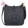 【リユース品】 エルメス HERMES バッグ ショルダーバッグ エヴリンTPM ブラック/ゴールド金具 【お取り寄せ】