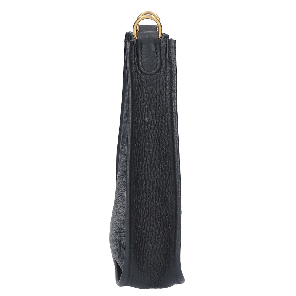 【リユース品】 エルメス HERMES バッグ ショルダーバッグ エヴリンTPM ブラック/ゴールド金具 【お取り寄せ】