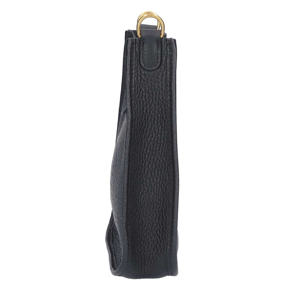 【リユース品】 エルメス HERMES バッグ ショルダーバッグ エヴリンTPM ブラック/ゴールド金具 【お取り寄せ】