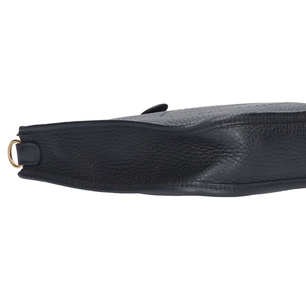 【リユース品】 エルメス HERMES バッグ ショルダーバッグ エヴリンTPM ブラック/ゴールド金具 【お取り寄せ】