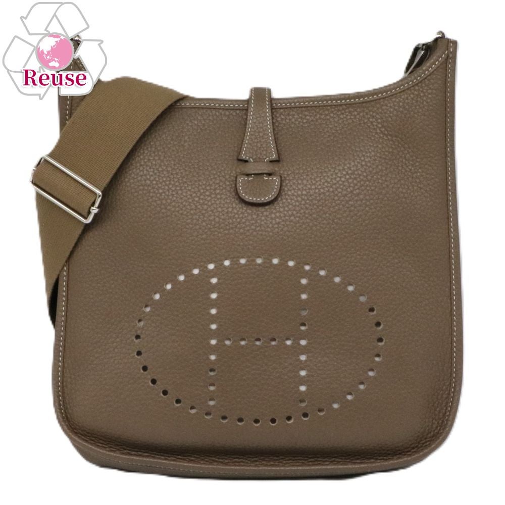 【リユース品】 エルメス HERMES バッグ ショルダーバッグ エヴリン3PM エトゥープ/シルバー金具 【お取り寄せ】