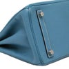 【リユース品】 エルメス HERMES バッグ ハンドバッグ バーキン25 ブルージーン/シルバー金具 【お取り寄せ】