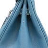 【リユース品】 エルメス HERMES バッグ ハンドバッグ バーキン25 ブルージーン/シルバー金具 【お取り寄せ】