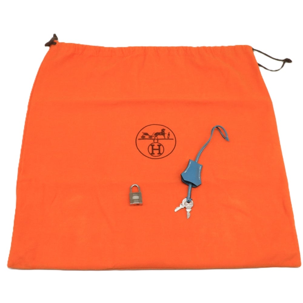 【リユース品】 エルメス HERMES バッグ ハンドバッグ バーキン25 ブルージーン/シルバー金具 【お取り寄せ】
