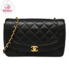 【リユース品】 シャネル CHANEL バッグ ショルダーバッグ ダイアナ チェーンショルダーバッグ A01164 ブラック/ゴールド金具 【お取り寄せ】