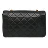 【リユース品】 シャネル CHANEL バッグ ショルダーバッグ ダイアナ チェーンショルダーバッグ A01164 ブラック/ゴールド金具 【お取り寄せ】