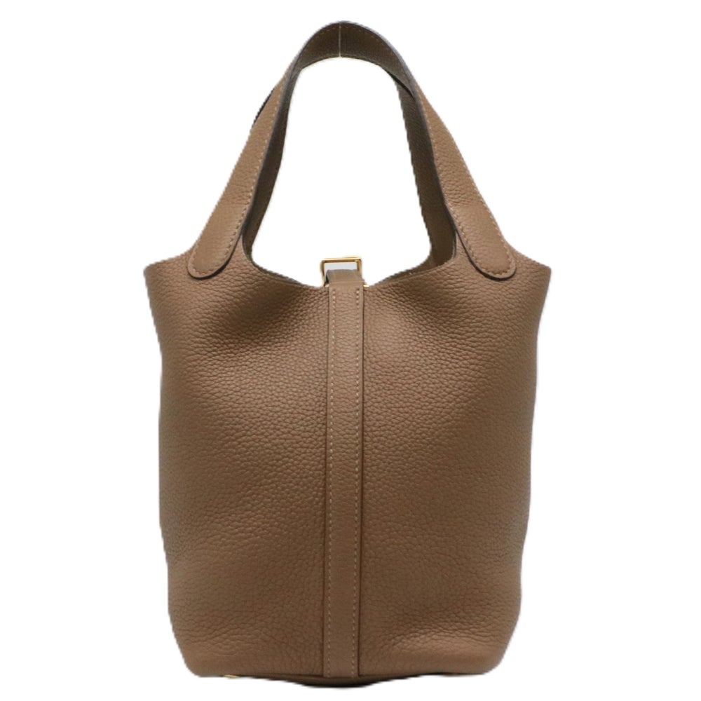 【リユース品】 エルメス HERMES バッグ ハンドバッグ ピコタンロックPM ベージュ/ゴールド金具 【お取り寄せ】