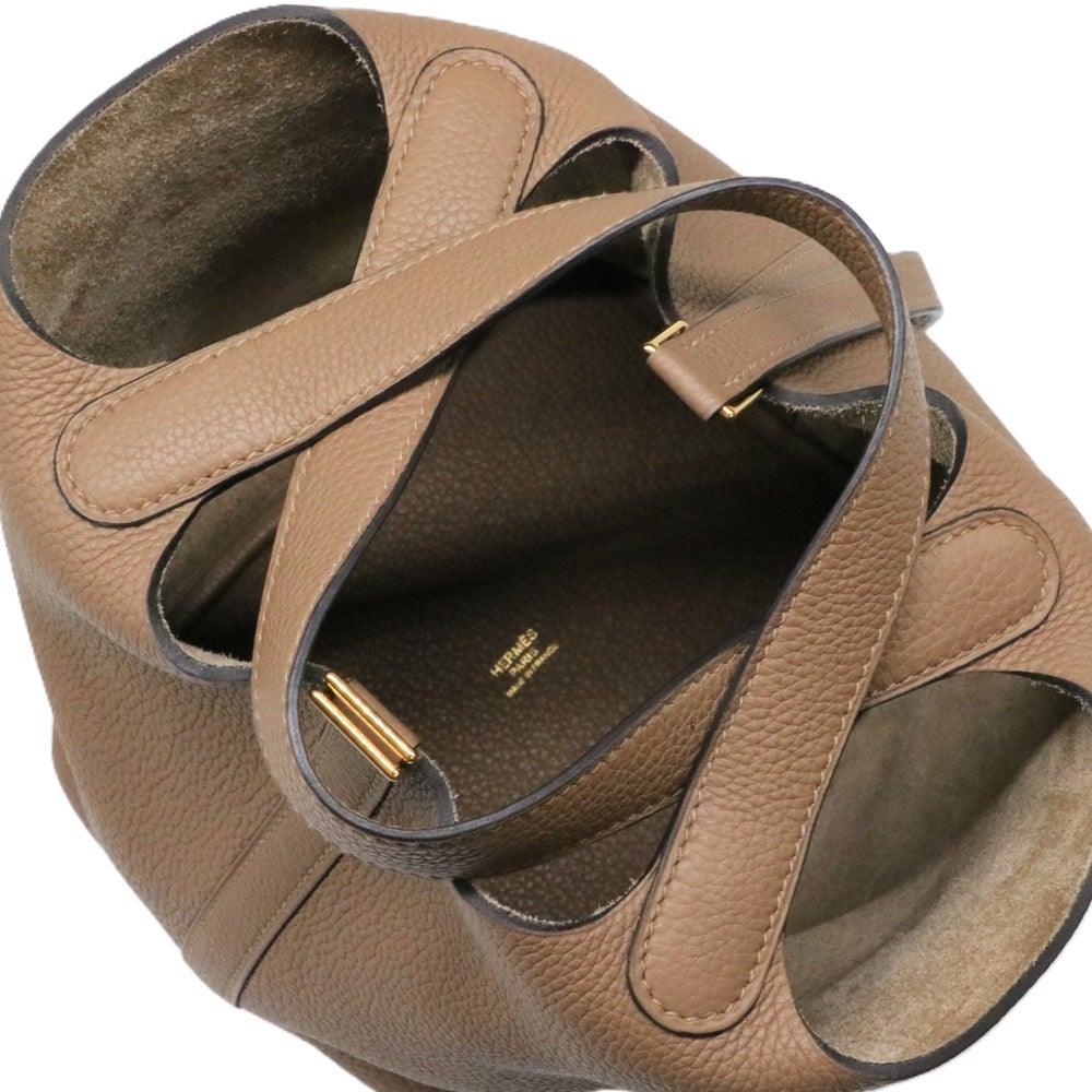 【リユース品】 エルメス HERMES バッグ ハンドバッグ ピコタンロックPM ベージュ/ゴールド金具 【お取り寄せ】