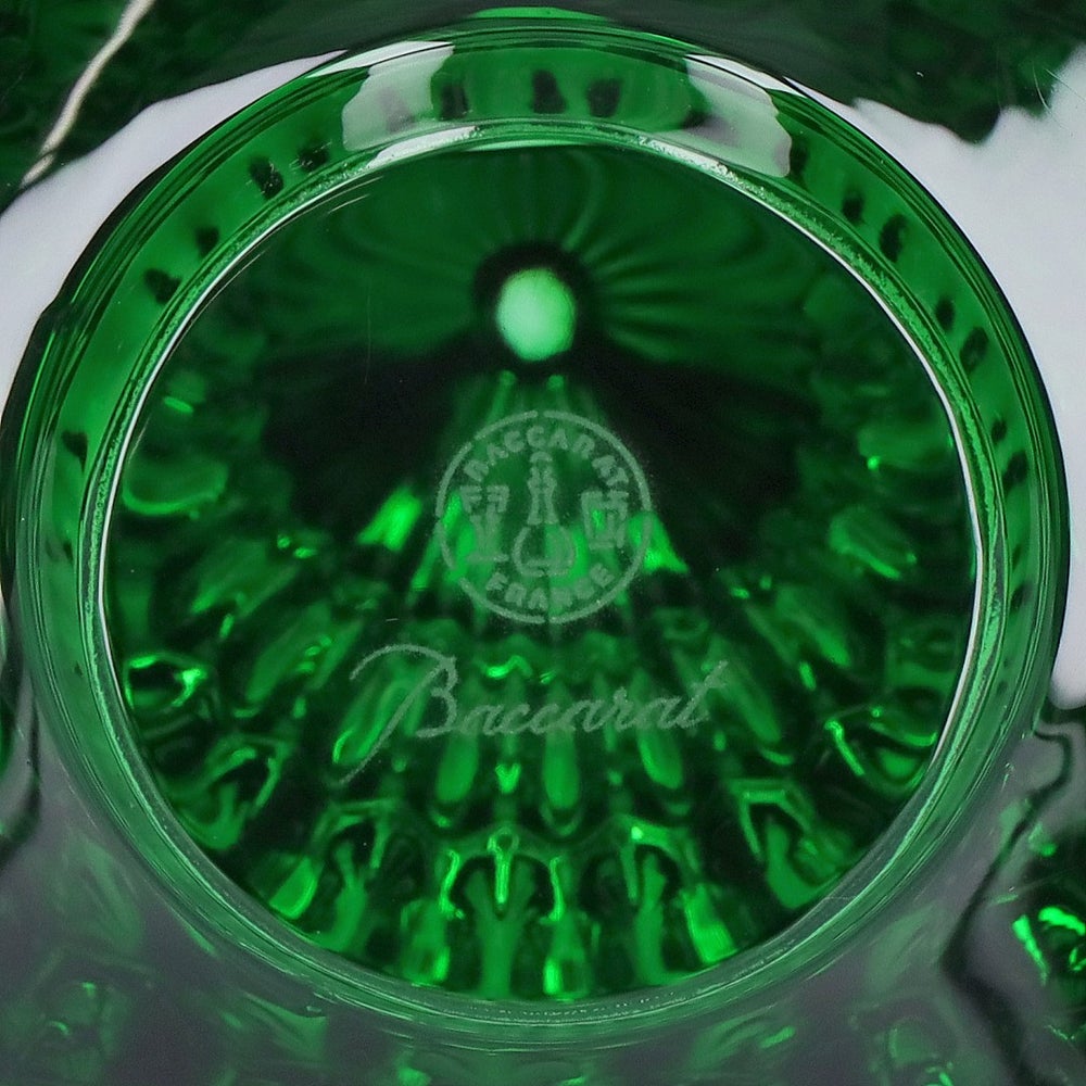 バカラ BACCARAT 置物 オブジェ オーナメント クリスマスオーナメント ノエル クリスタル NOEL 2815640 クリスマスツリー グリーン GREEN ENCHANTING FIR 12CM
